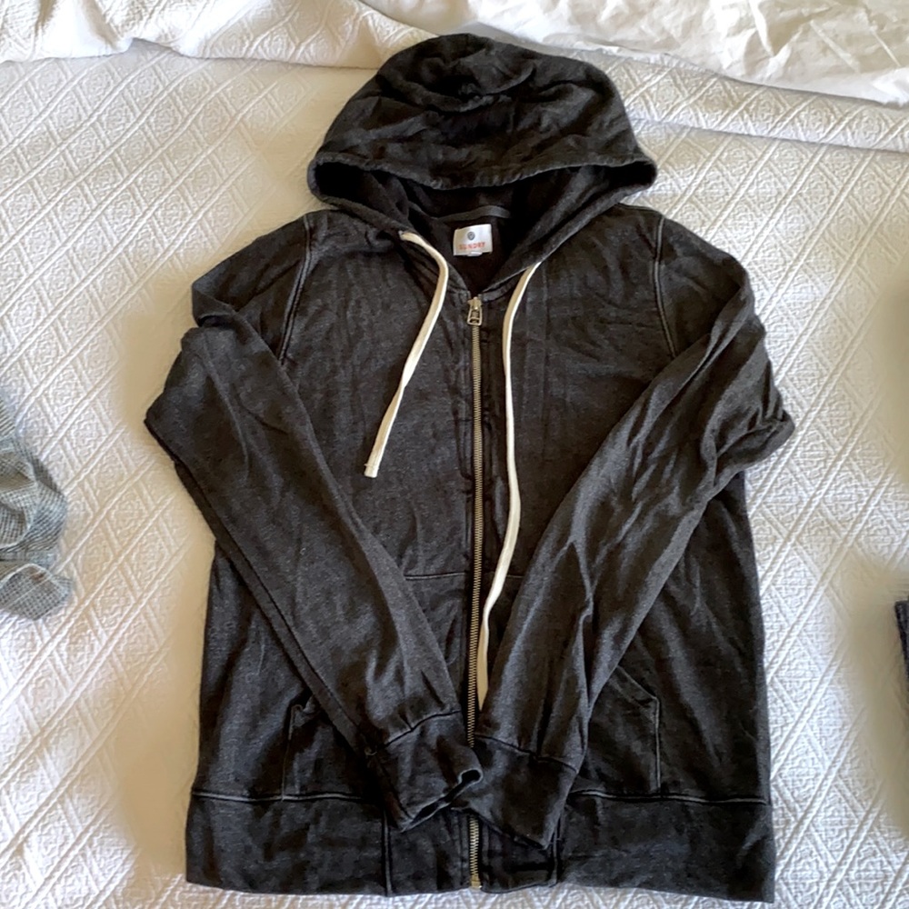 Sundry hooded zipup jacket like new condition sz 2